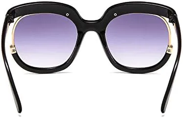 Крупные солнцезащитные очки в полуободковой оправе для женщин, большие женские солнцезащитные очки черного цвета с защитой от УФ-излучения UV400 MTZJH, C2 Black-green
Крупные солнцезащитные очки в полуободковой оправе для женщин, большие женские солнцезащитные очки черного цвета с защитой от УФ-излучения UV400 MTZJH, C2 Black-green