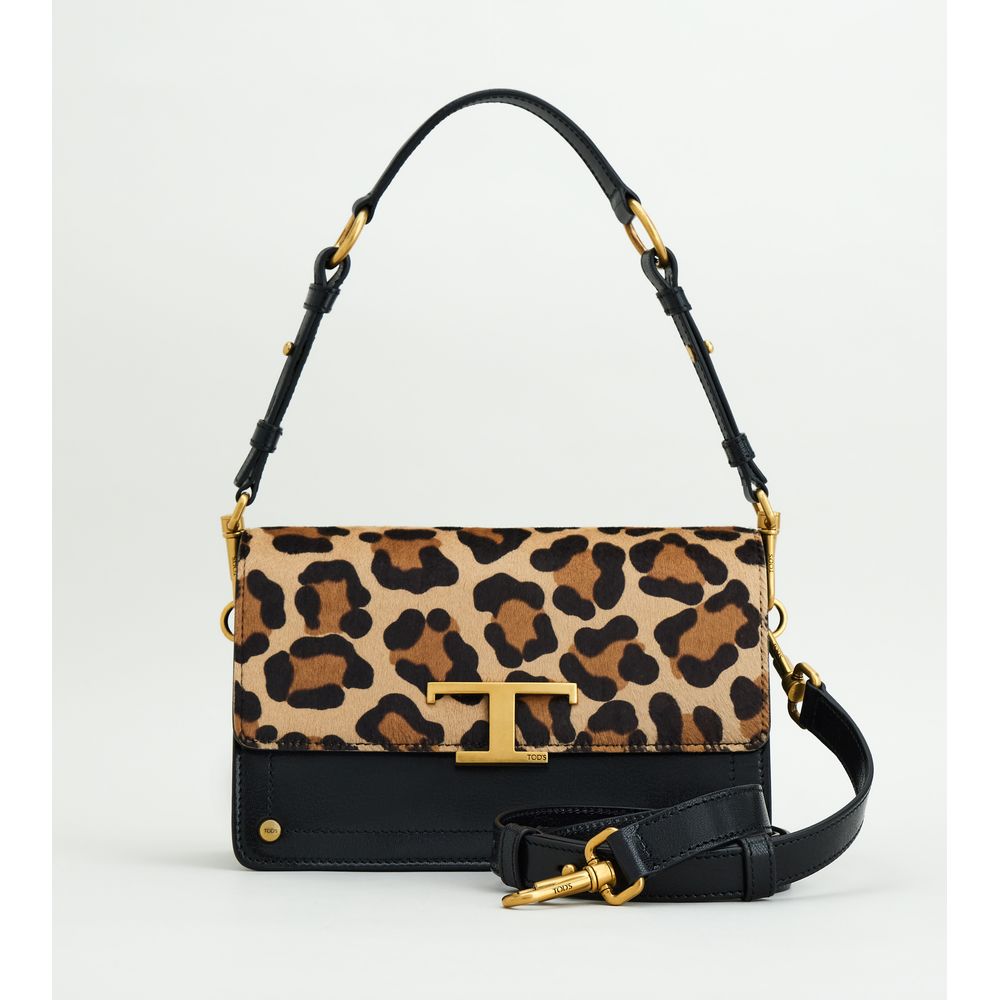 Мини-сумка через плечо TOD's, черный/коричневый
Мини-сумка через плечо TOD's, черный/коричневый