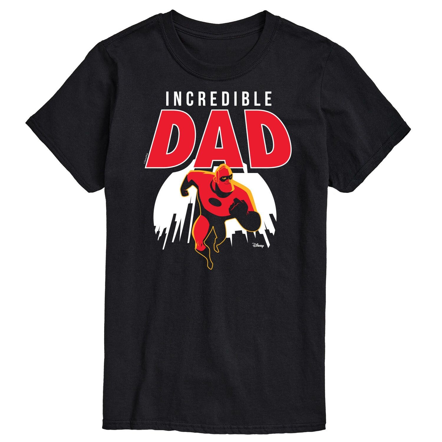 Мужская футболка The Incredibles Incredible Dad от Disney Licensed Character, черный
Мужская футболка The Incredibles Incredible Dad от Disney Licensed Character, черный