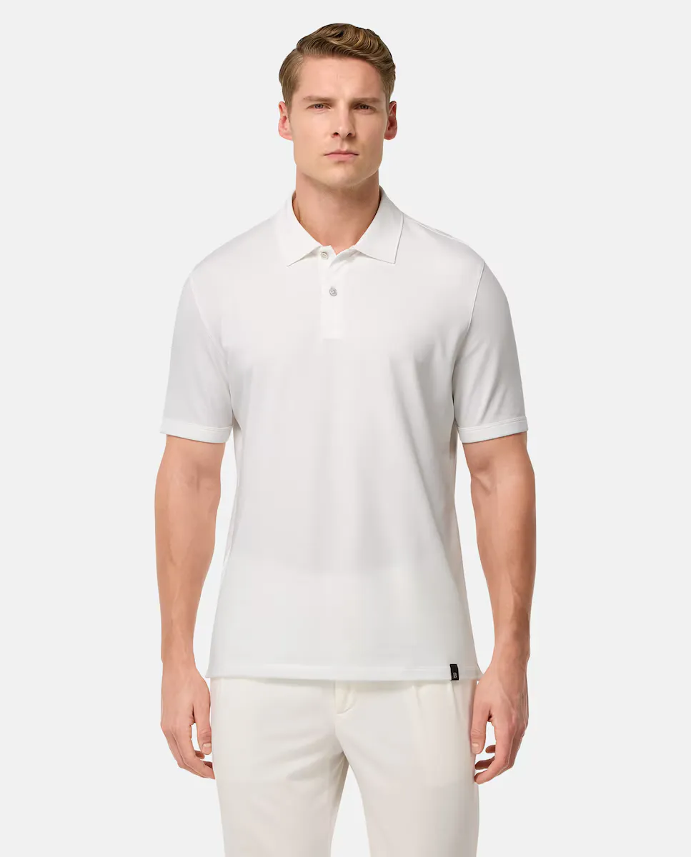 Мужская рубашка-поло из высококачественного пике S.Cafè Boggi Milano, белый
Мужская рубашка-поло из высококачественного пике S.Cafè Boggi Milano, белый
