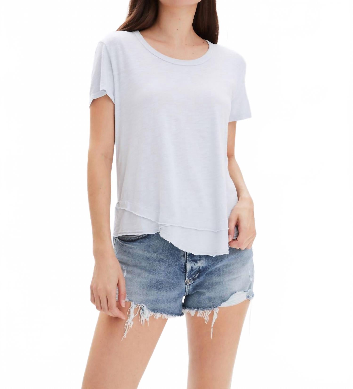 Футболка Ava с коротким рукавом в цвете известняк CHRLDR, Limestone
Футболка Ava с коротким рукавом в цвете известняк CHRLDR, Limestone