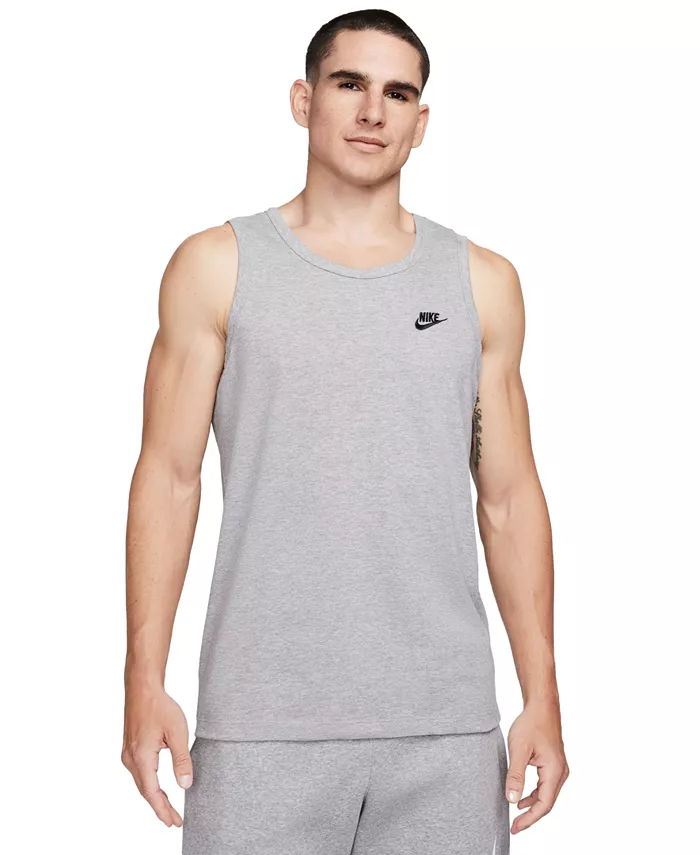 Мужская спортивная майка Club Tank Nike, серый
Мужская спортивная майка Club Tank Nike, серый