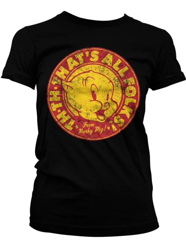 Черная рубашка Looney Tunes
Черная рубашка Looney Tunes