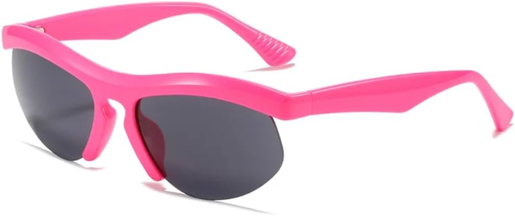 Ретро-солнцезащитные очки без оправы для женщин и мужчин, модные, конфетных цветов, с защитой от УФ-излучения UV400, для занятий спортом на открытом воздухе и вождения. Зеркало TVTBBVV, Rose Pink Grey
Ретро-солнцезащитные очки без оправы для женщин и мужчин, модные, конфетных цветов, с защитой от УФ-излучения UV400, для занятий спортом на открытом воздухе и вождения. Зеркало TVTBBVV, Rose Pink Grey