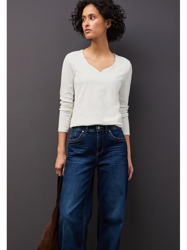 Street One Белая футболка с длинными рукавами
Street One Белая футболка с длинными рукавами