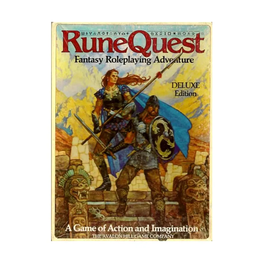 Бокс-сет RuneQuest (Deluxe Edition), RuneQuest (Avalon Hill)
Бокс-сет RuneQuest (Deluxe Edition), RuneQuest (Avalon Hill)