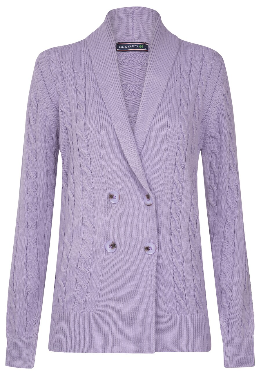 Вязаный кардиган Felix Hardy, сиреневый
Вязаный кардиган Felix Hardy, сиреневый
