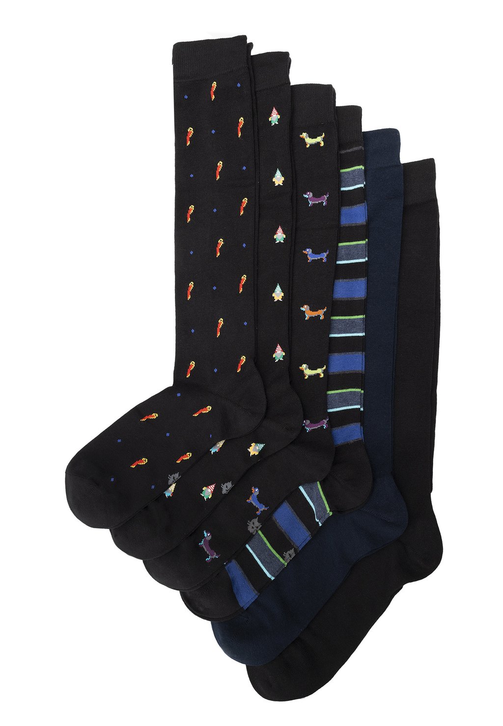 Носки 6 PACK FANCY GIFT BOX Ciocca, мультиколор
Носки 6 PACK FANCY GIFT BOX Ciocca, мультиколор