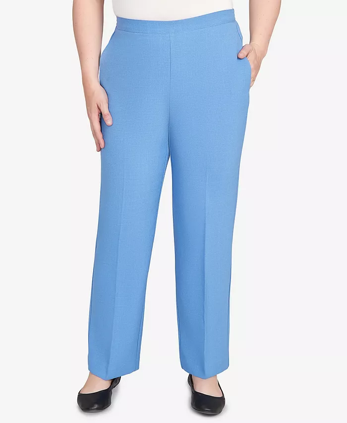 Женские текстурированные эластичные укороченные брюки Alfred Dunner, синий
Женские текстурированные эластичные укороченные брюки Alfred Dunner, синий