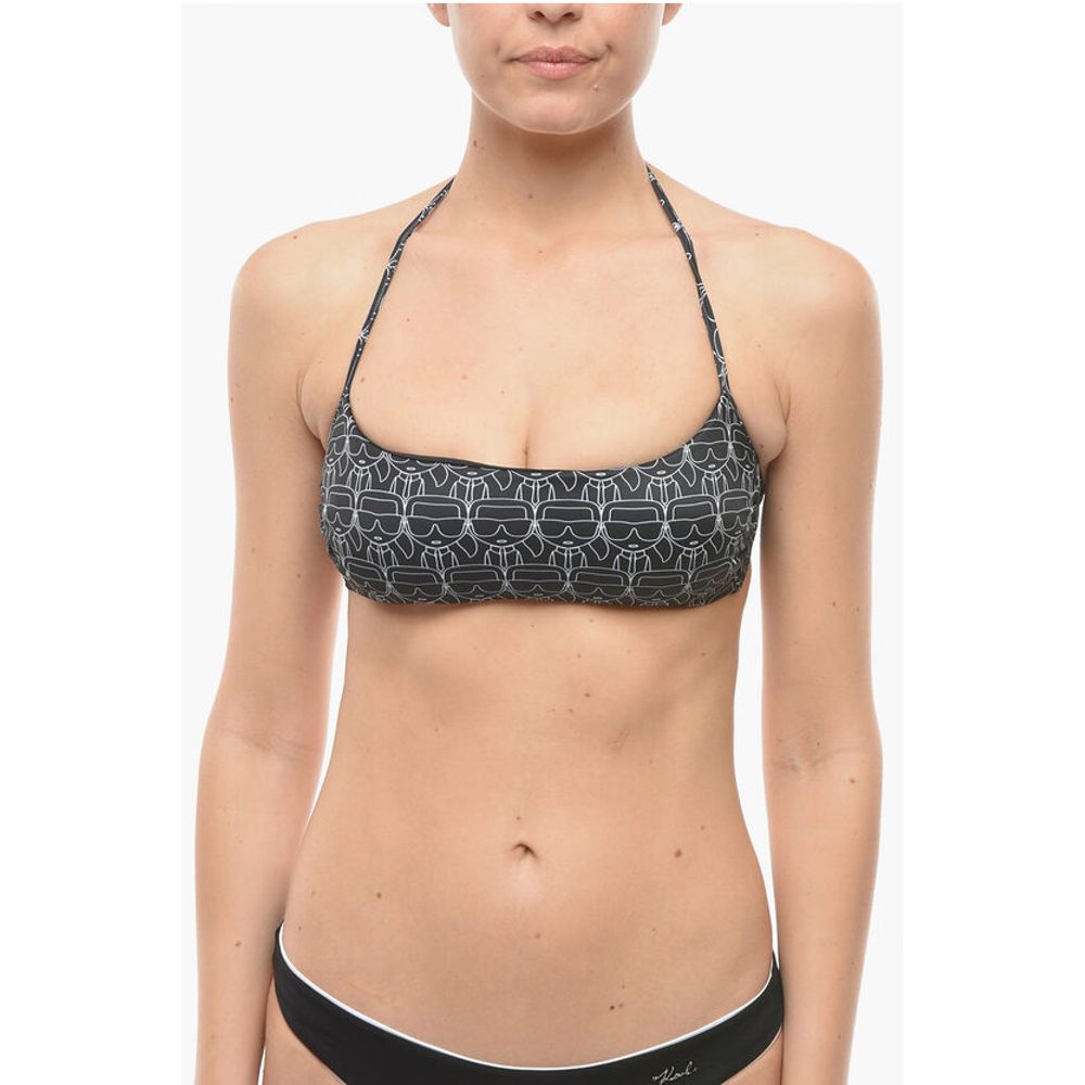 Топ бикини с бретелью через шею и культовым принтом по всей поверхности Karl Lagerfeld, Black
Топ бикини с бретелью через шею и культовым принтом по всей поверхности Karl Lagerfeld, Black