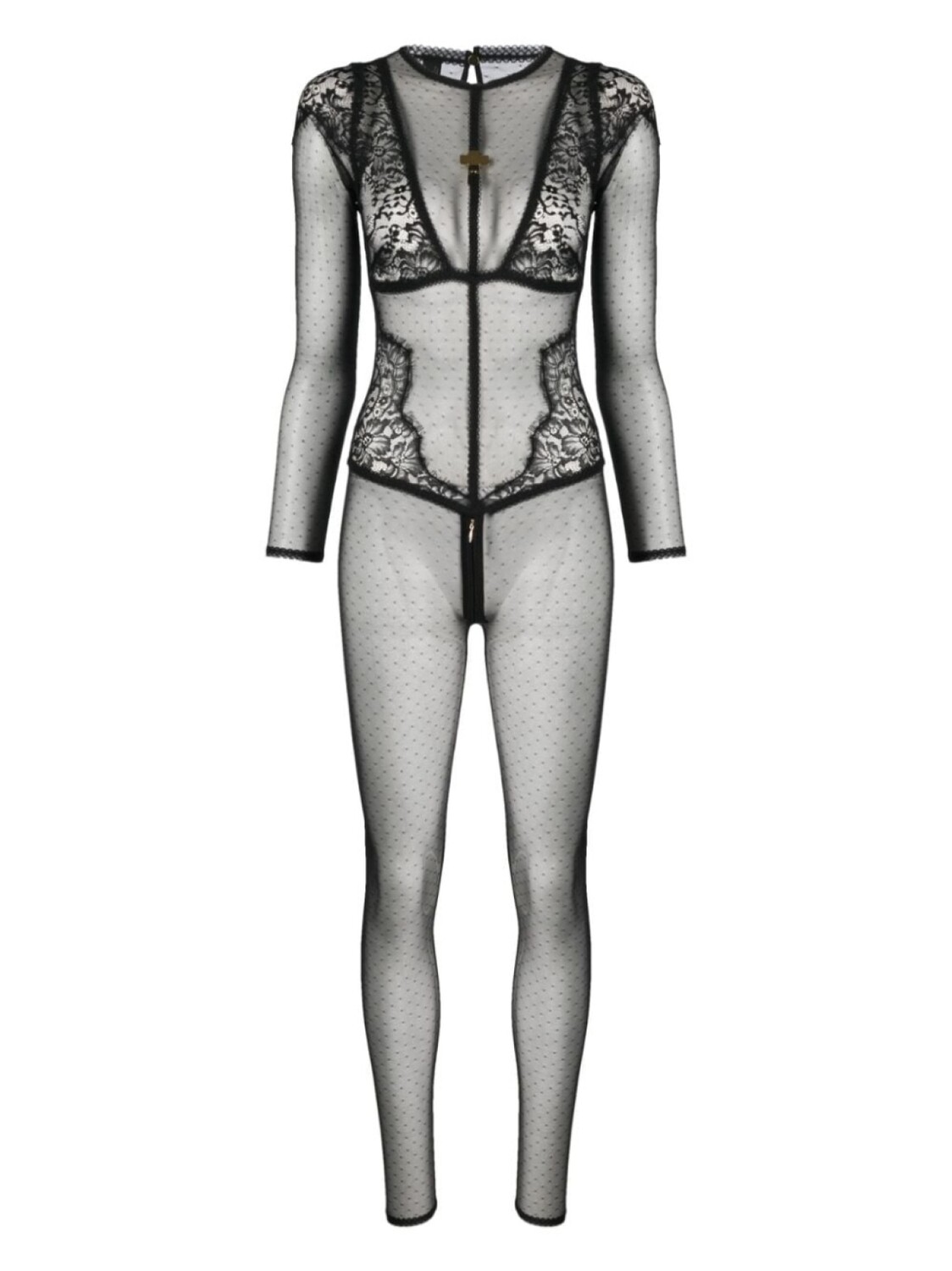 Maison Close прозрачный комбинезон, черный
Maison Close прозрачный комбинезон, черный