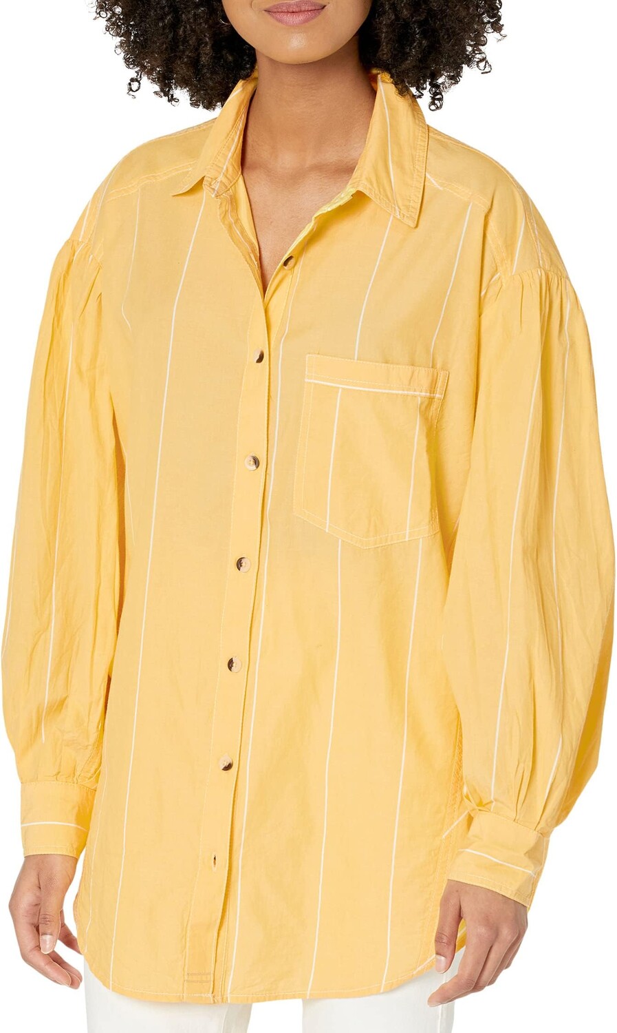 Рубашка Free People Happy Hour Stripe, цвет Yellow Combo
Рубашка Free People Happy Hour Stripe, цвет Yellow Combo