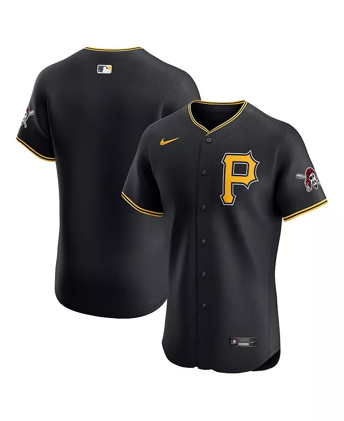 Мужская черная альтернативная джерси Pittsburgh Pirates Vapor Premier Elite с нашивкой Nike
Мужская черная альтернативная джерси Pittsburgh Pirates Vapor Premier Elite с нашивкой Nike