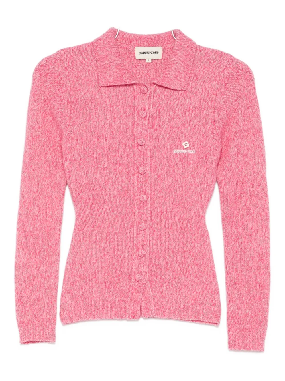 Кардиган с воротником поло Shushu/Tong, розовый
Кардиган с воротником поло Shushu/Tong, розовый