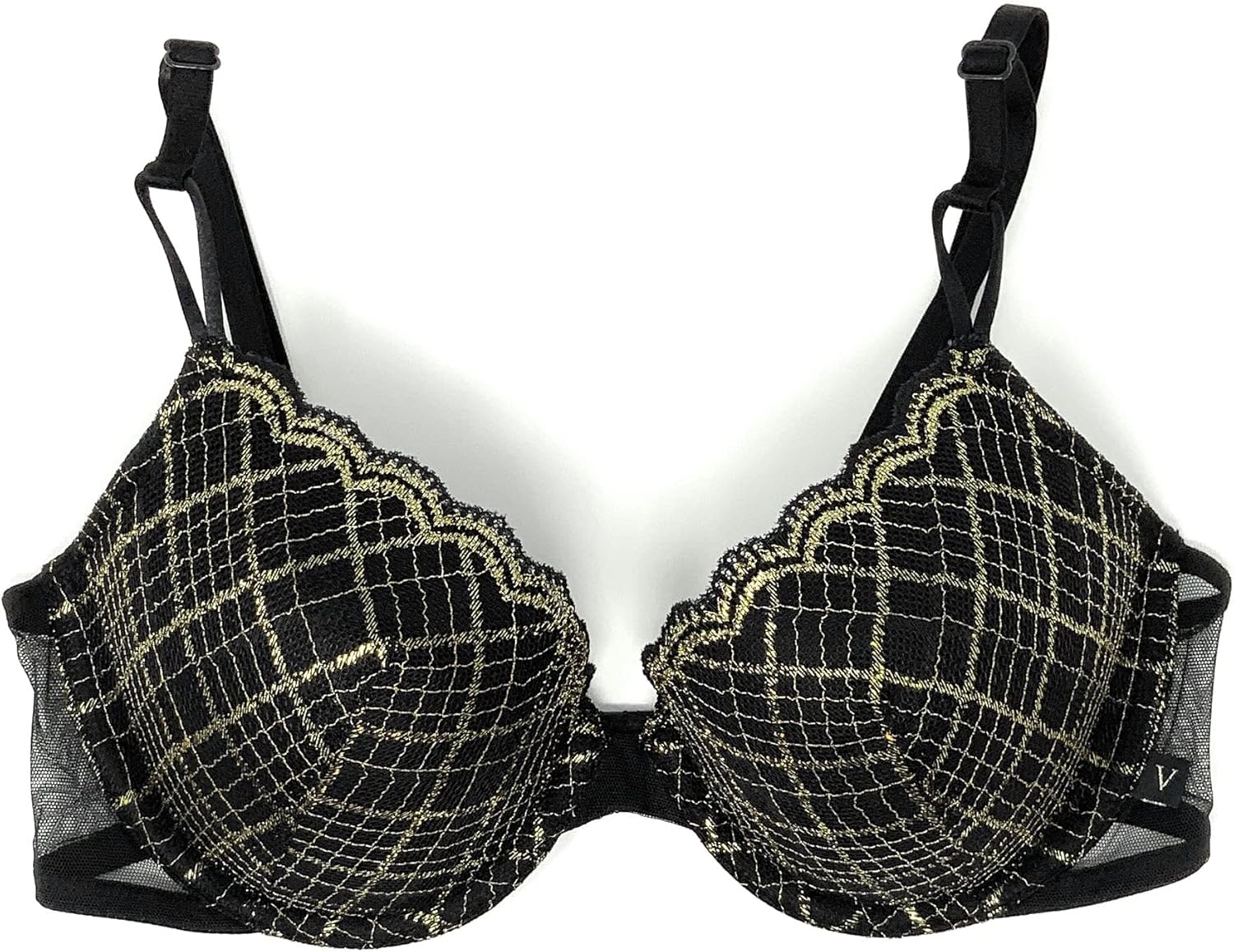 Бюстгальтер Demi от Victoria's Secret, Black Shine Lace
Бюстгальтер Demi от Victoria's Secret, Black Shine Lace