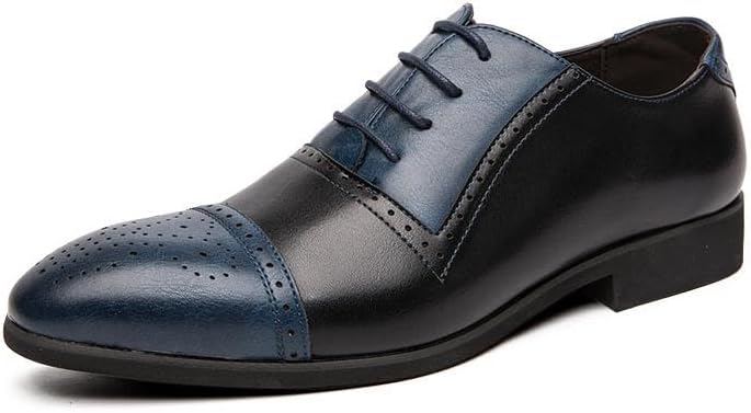 Мужские оксфорды Santimon, формальные туфли с двухцветной patchwork отделкой, шнуровка, для деловых встреч, смокинга и свадеб, синий
Мужские оксфорды Santimon, формальные туфли с двухцветной patchwork отделкой, шнуровка, для деловых встреч, смокинга и свадеб, синий