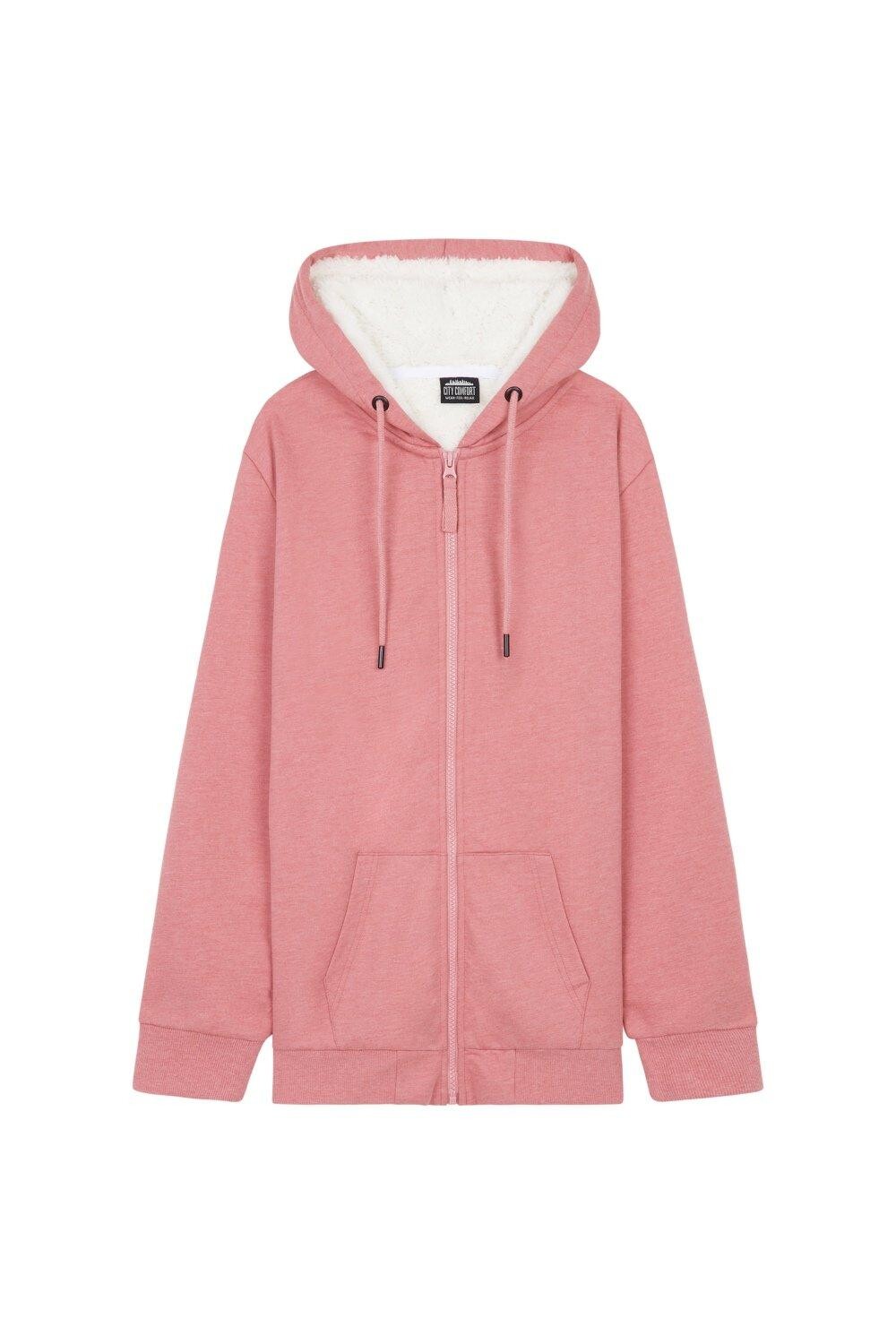 Флисовая толстовка на молнии CityComfort, розовый
Флисовая толстовка на молнии CityComfort, розовый