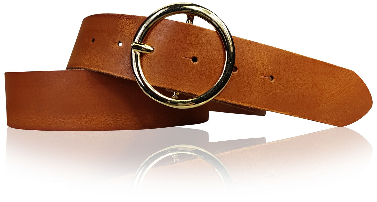 Кожаный ремень FRONHOFER, коньячный
Кожаный ремень FRONHOFER, коньячный