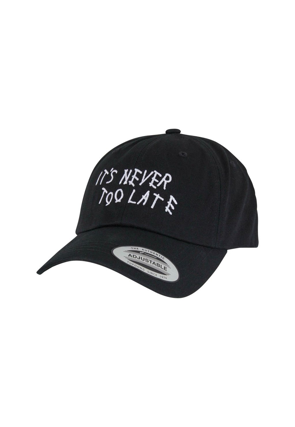 Бейсболка NEVER TOO LATE DAD Mister Tee, черный
Бейсболка NEVER TOO LATE DAD Mister Tee, черный