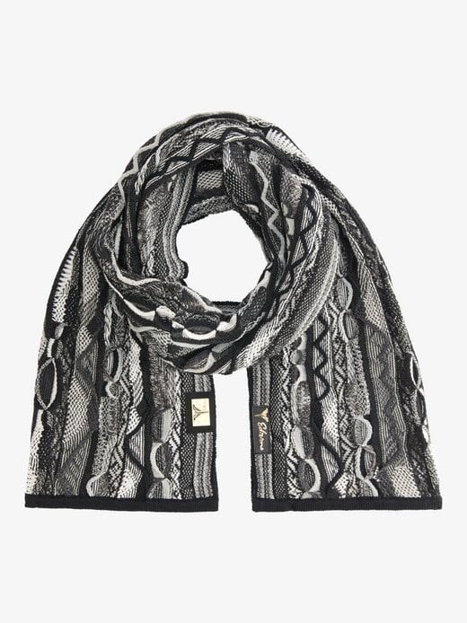 Вязаный шарф корапи Carlo Colucci, серый
Вязаный шарф корапи Carlo Colucci, серый