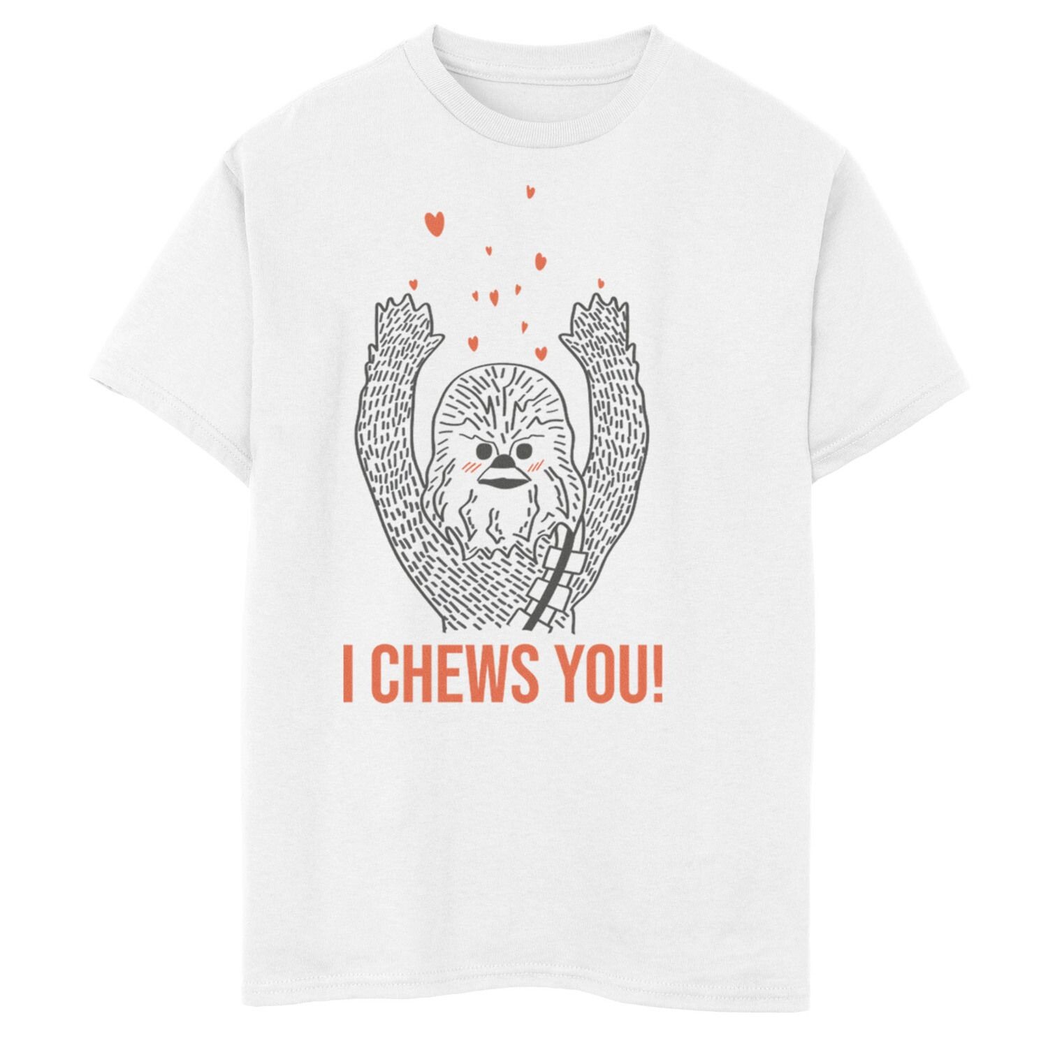 Футболка с рисунком «Звездные войны: Чубакка, я жую тебя» для мальчиков 8–20 лет Star Wars
Футболка с рисунком «Звездные войны: Чубакка, я жую тебя» для мальчиков 8–20 лет Star Wars