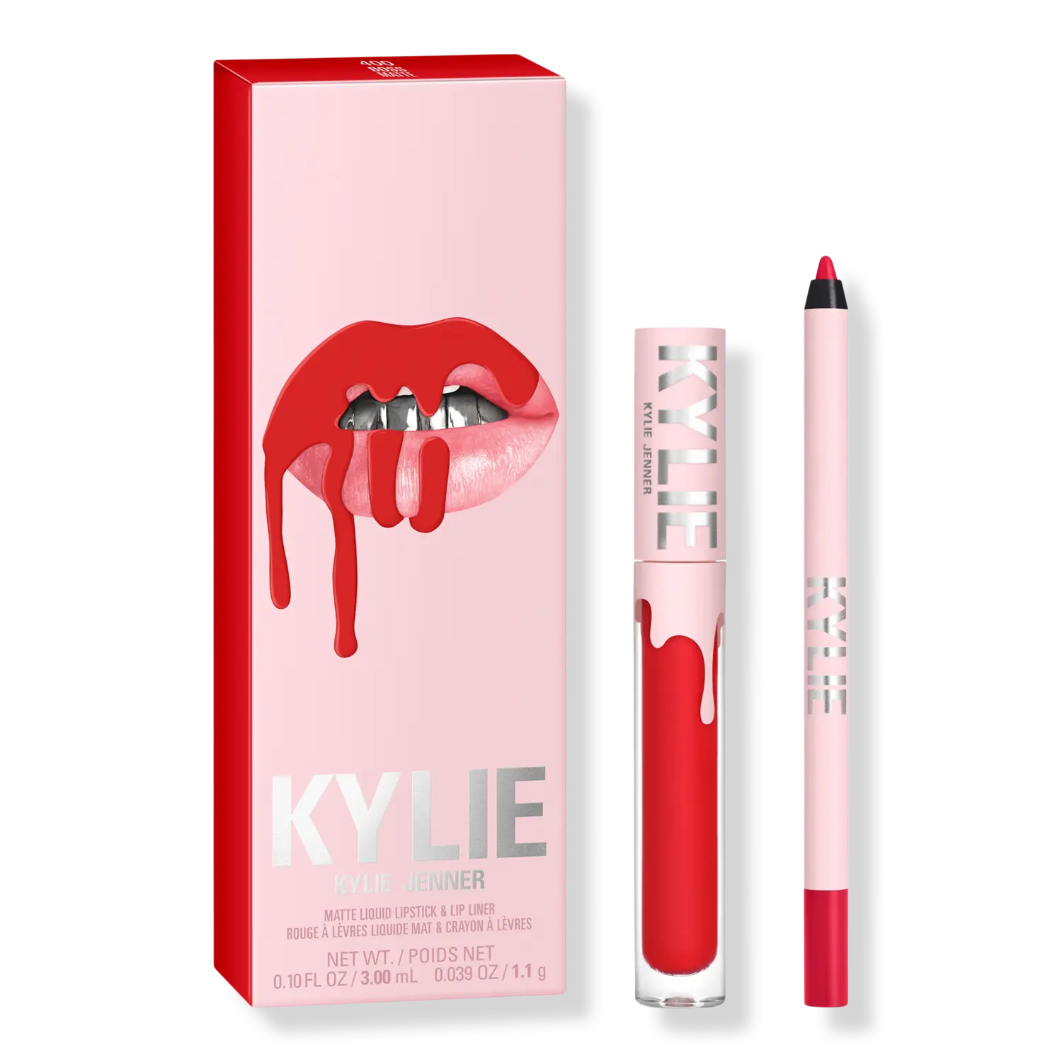 Набор матовых помад KYLIE COSMETICS, 400 Boss (cherry red)
Набор матовых помад KYLIE COSMETICS, 400 Boss (cherry red)