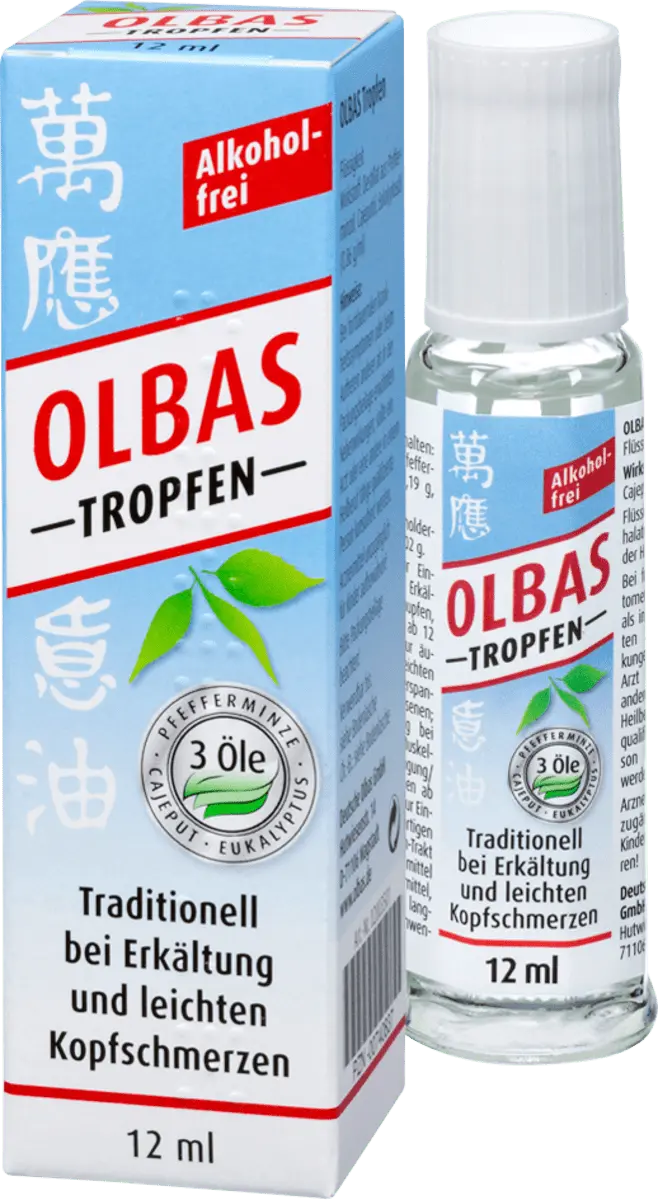 Капли от простуды и головной боли 12 мл. Olbas 
Капли от простуды и головной боли 12 мл. Olbas