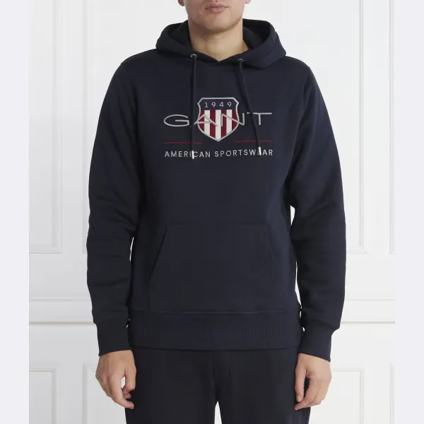 Толстовка обычного кроя Gant, синий
Толстовка обычного кроя Gant, синий