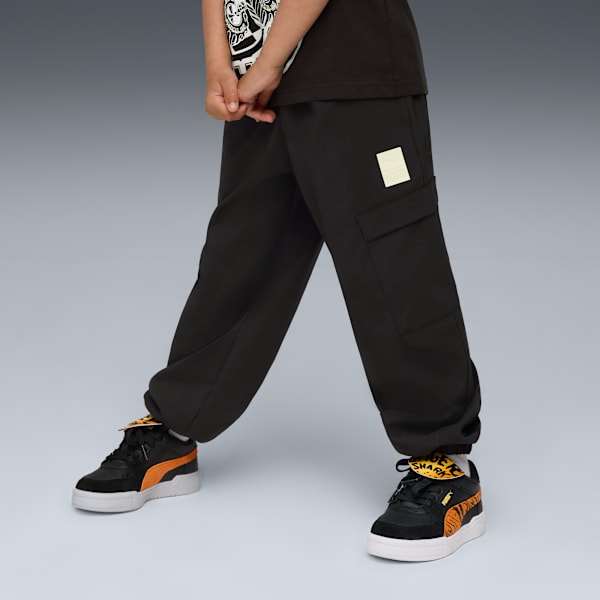 Детские спортивные брюки-карго Puma X Hot Wheels Monster Trucks, черный
Детские спортивные брюки-карго Puma X Hot Wheels Monster Trucks, черный