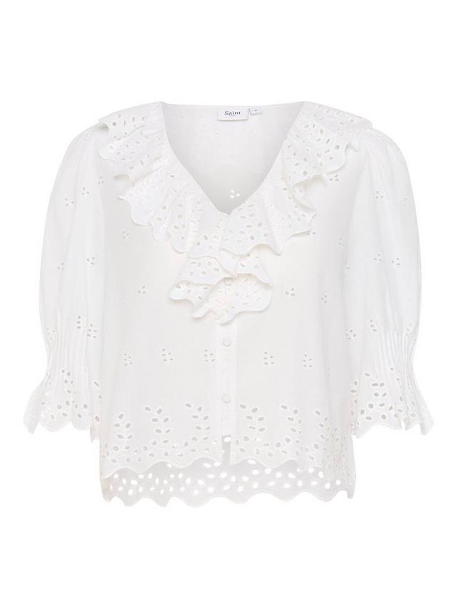 Вышитая рубашка из хлопка Kaita Saint Tropez, Bright White
Вышитая рубашка из хлопка Kaita Saint Tropez, Bright White