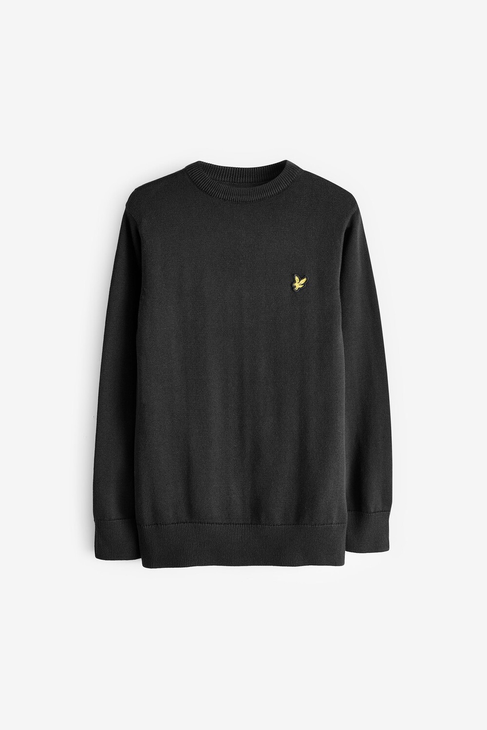 Хлопковый свитер для мальчика с круглым вырезом Lyle & Scott, черный
Хлопковый свитер для мальчика с круглым вырезом Lyle & Scott, черный