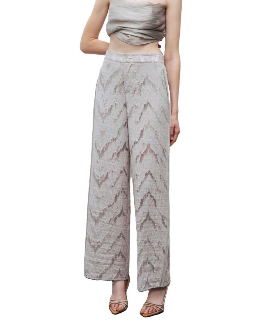 Женские жаккардовые брюки NOCTURNE, Grey
Женские жаккардовые брюки NOCTURNE, Grey