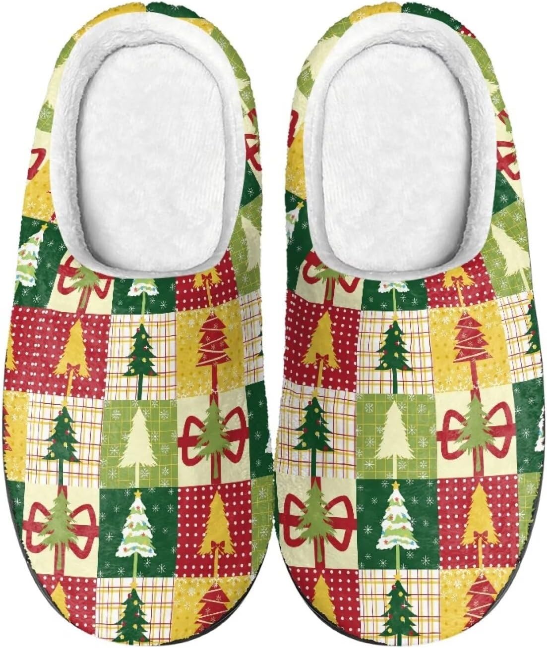Мягкие теплые тапочки с противоскользящей подошвой для дома и улицы, домашние тапочки с закрытым носком, пушистые тапочки для женщин и мужчин Creamic, Christmas Tree
Мягкие теплые тапочки с противоскользящей подошвой для дома и улицы, домашние тапочки с закрытым носком, пушистые тапочки для женщин и мужчин Creamic, Christmas Tree