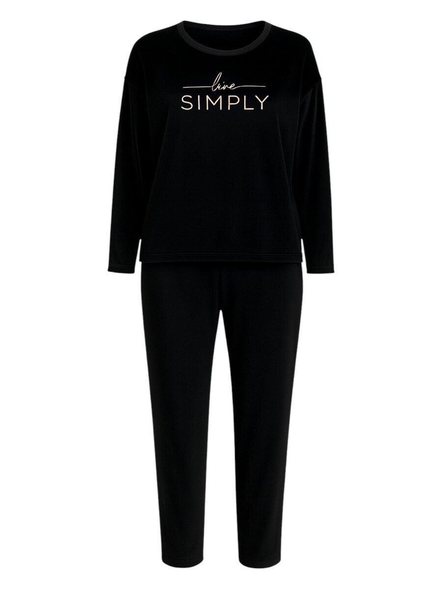 Пижама fashionshowcase VelvetDream, Mottled Black
Пижама fashionshowcase VelvetDream, Mottled Black