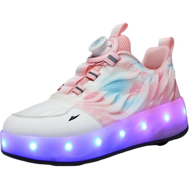 Детская обувь для повседневной жизни Kuding, белый/розовый
Детская обувь для повседневной жизни Kuding, белый/розовый