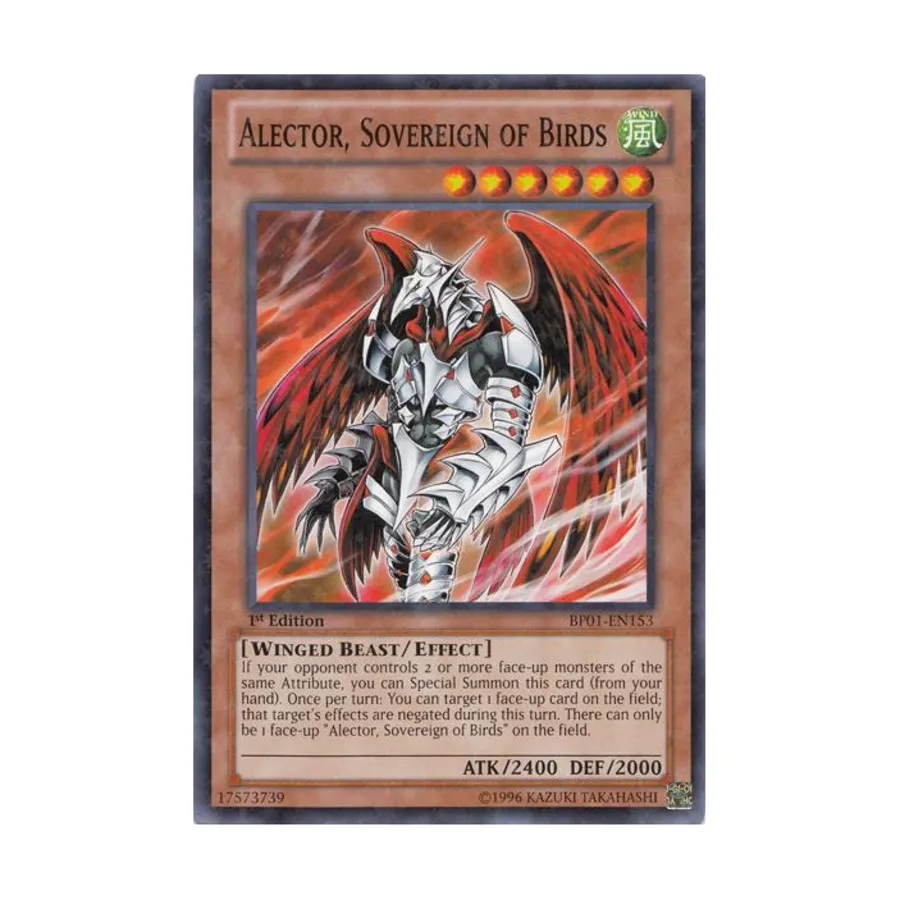 CCG Алектор — Повелитель птиц (Обычный), Yu-Gi-Oh - Battle Pack 1 - Epic Dawn - Singles
CCG Алектор — Повелитель птиц (Обычный), Yu-Gi-Oh - Battle Pack 1 - Epic Dawn - Singles