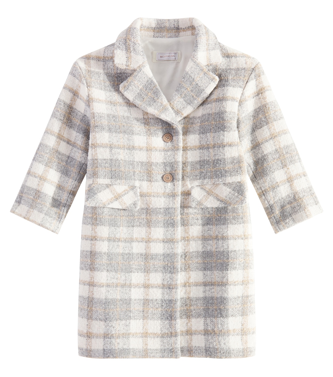 Пальто из букле Monnalisa, Panna + Grigio
Пальто из букле Monnalisa, Panna + Grigio