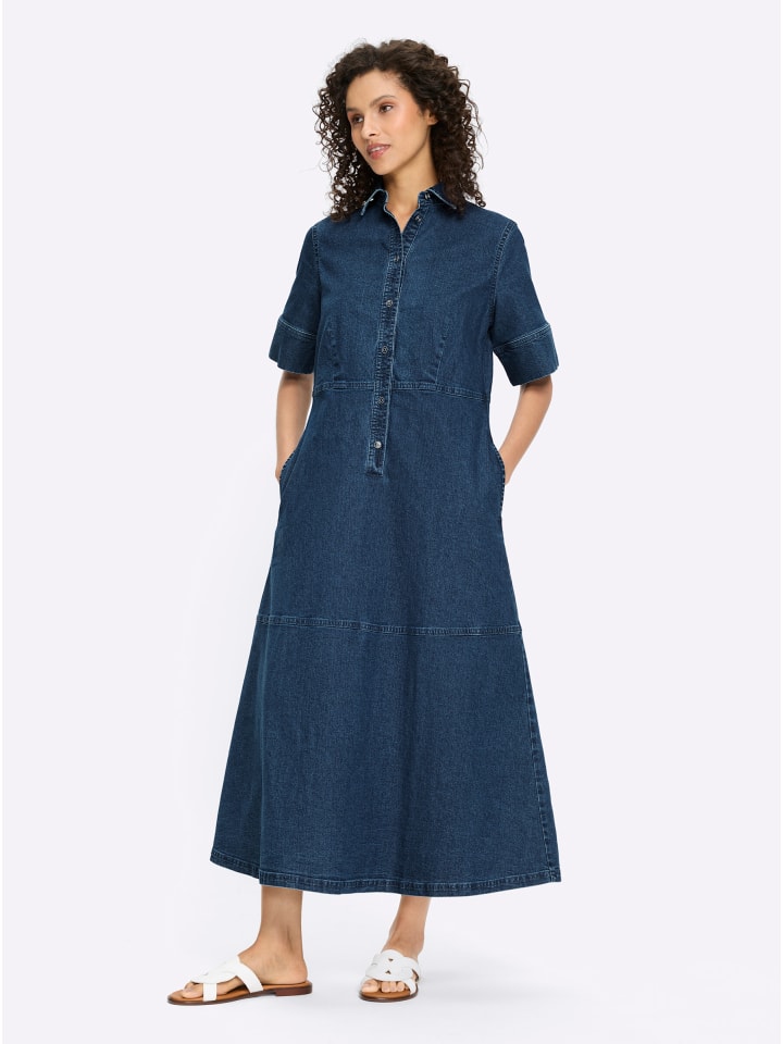 Heine Джинсовое платье цвета сине-каменной выцветшей ткани
Heine Джинсовое платье цвета сине-каменной выцветшей ткани