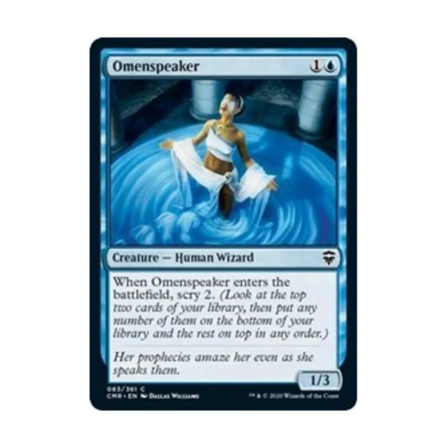 CCG Говорящий с предзнаменованиями (С), MTG - Commander Legends
CCG Говорящий с предзнаменованиями (С), MTG - Commander Legends