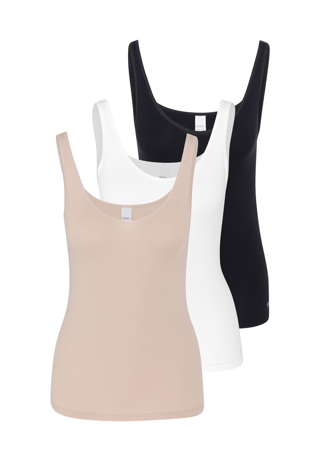 Майка/топ, упаковка из 3 шт., ощущение мягкости SPEIDEL, цвет Schwarz Skin
Майка/топ, упаковка из 3 шт., ощущение мягкости SPEIDEL, цвет Schwarz Skin