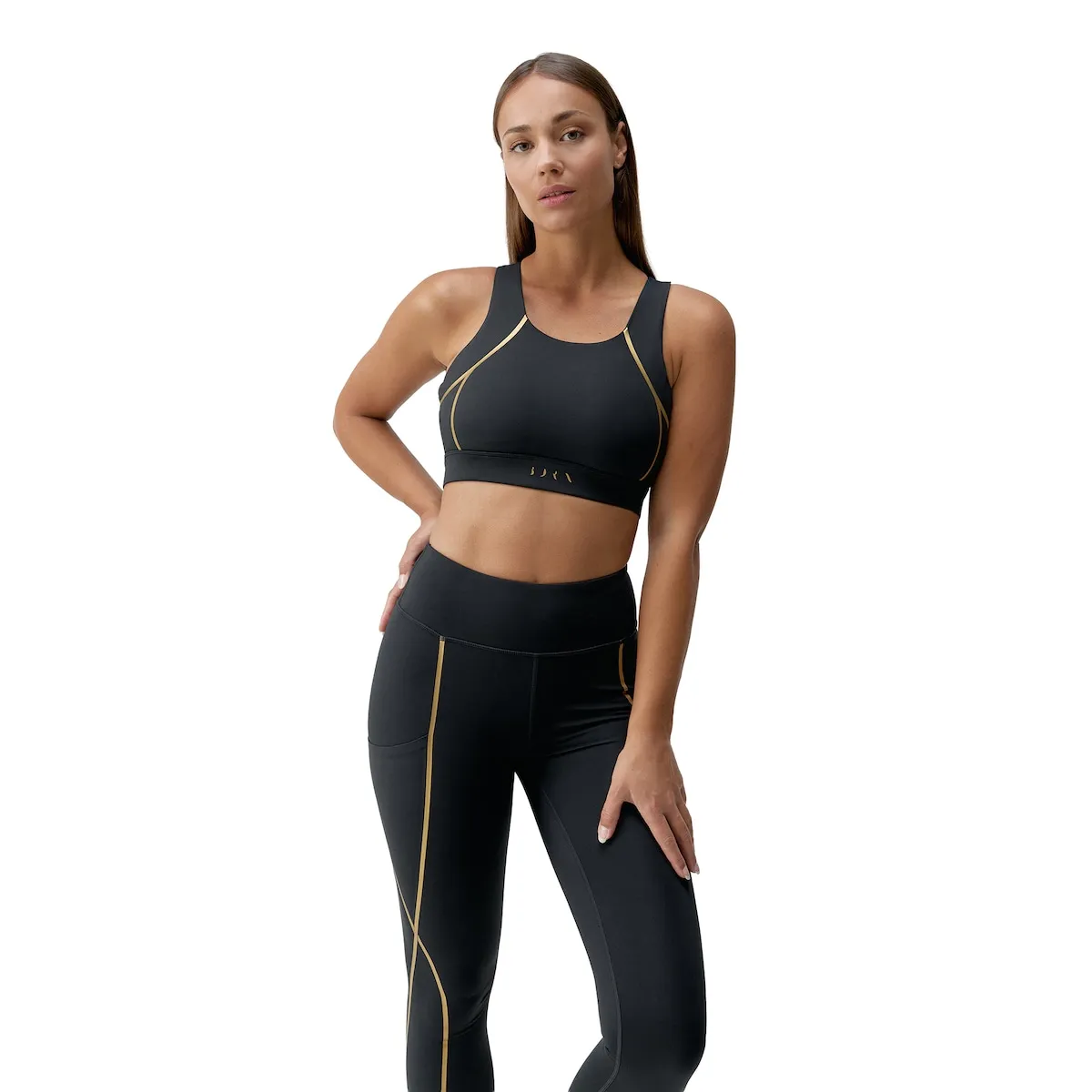 Женский спортивный топ Gold Born Living Yoga, черный
Женский спортивный топ Gold Born Living Yoga, черный