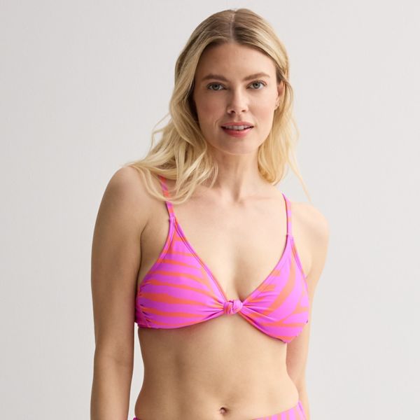 Женский купальник с треугольным узлом спереди Freshwater, цвет zebra waves pink
Женский купальник с треугольным узлом спереди Freshwater, цвет zebra waves pink