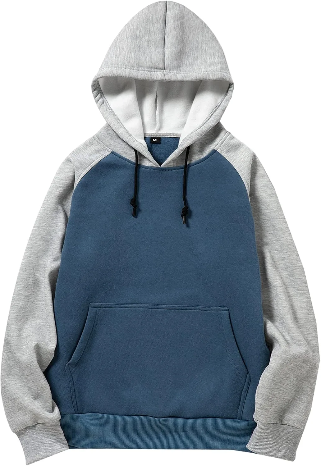 Мужской худи пуловер Casual однотонный спортивный Easyoyo
Мужской худи пуловер Casual однотонный спортивный Easyoyo