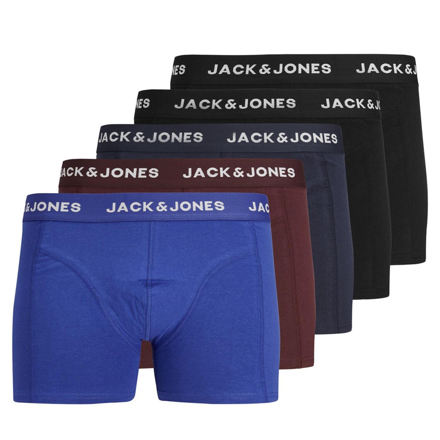 Боксеры Jack & Jones Boxershort 5 шт, цвет Schwarz/Blau/Rot
Боксеры Jack & Jones Boxershort 5 шт, цвет Schwarz/Blau/Rot