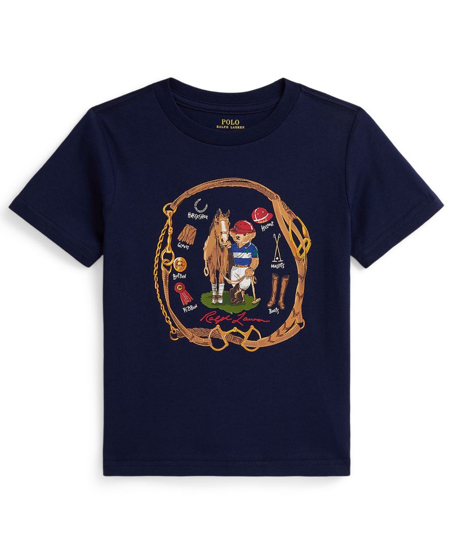 Футболка Polo Bear из хлопкового трикотажа для мальчиков 2-7 лет Polo Ralph Lauren, Bear Newport Navy, Синий, Футболка Polo Bear из хлопкового трикотажа для мальчиков 2-7 лет Polo Ralph Lauren, Bear Newport Navy
Футболка Polo Bear из хлопкового трикотажа для мальчиков 2-7 лет Polo Ralph Lauren, Bear Newport Navy, Синий, Футболка Polo Bear из хлопкового трикотажа для мальчиков 2-7 лет Polo Ralph Lauren, Bear Newport Navy