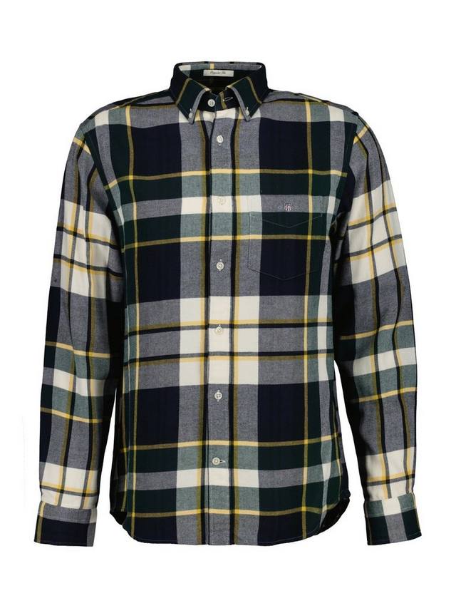 Фланелевая рубашка в клетку Regular Fit GANT, Tartan Green
Фланелевая рубашка в клетку Regular Fit GANT, Tartan Green