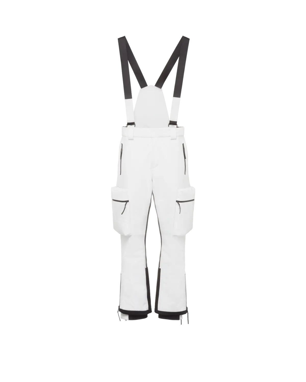 Лыжные брюки из технической ткани Prada, мелово-белый
Лыжные брюки из технической ткани Prada, мелово-белый