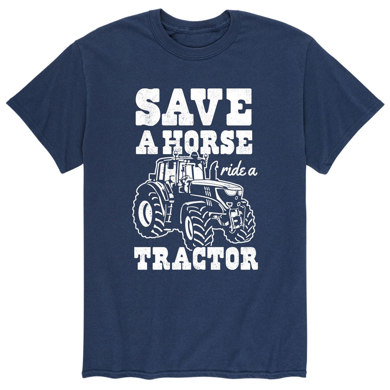Мужская футболка с трактором Save A Horse Ride Licensed Character
Мужская футболка с трактором Save A Horse Ride Licensed Character