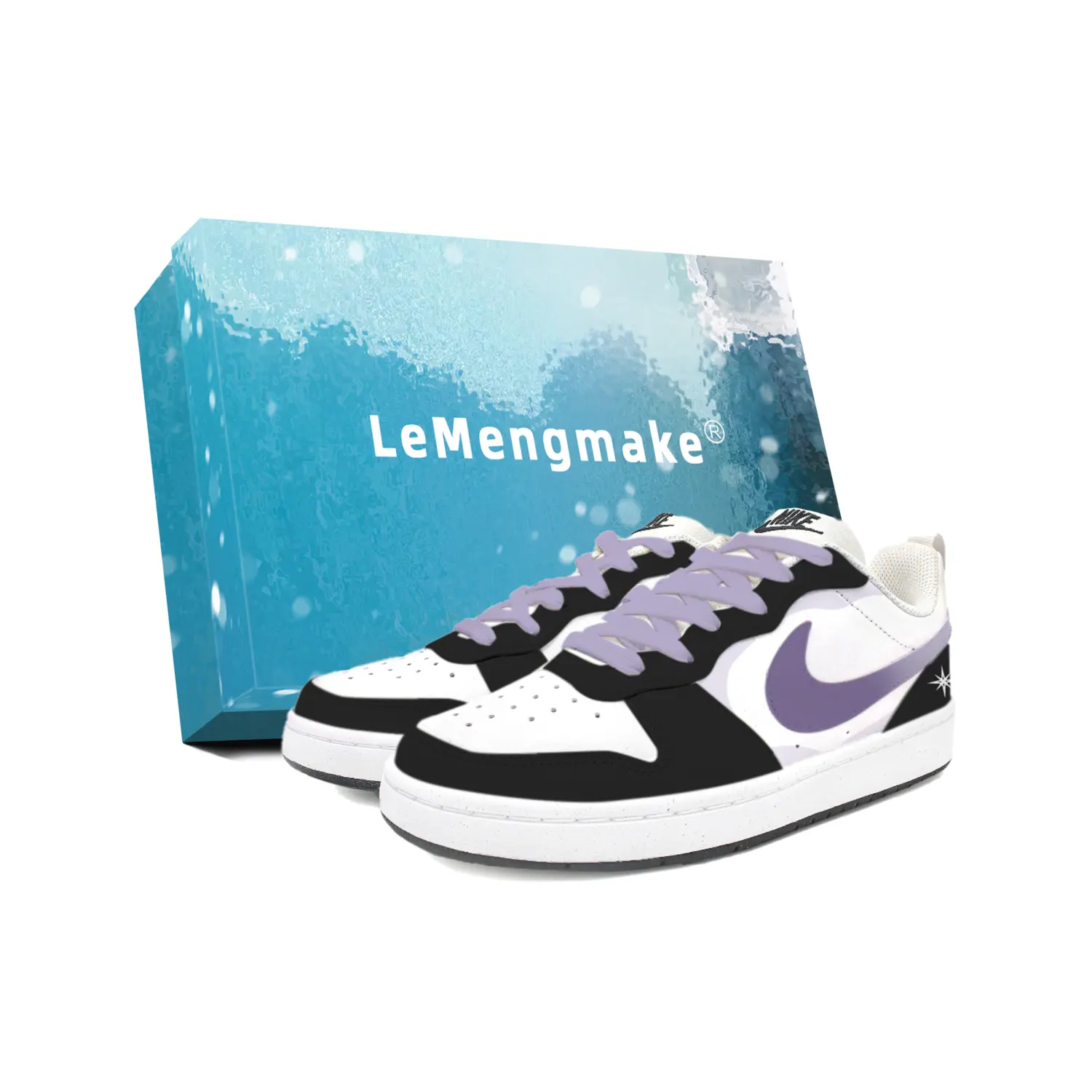 Nike Бордовые скейтерские кеды Court Borough Black Glimmer Purple электрические противоскользящие износостойкие низкие белые детские
Nike Бордовые скейтерские кеды Court Borough Black Glimmer Purple электрические противоскользящие износостойкие низкие белые детские