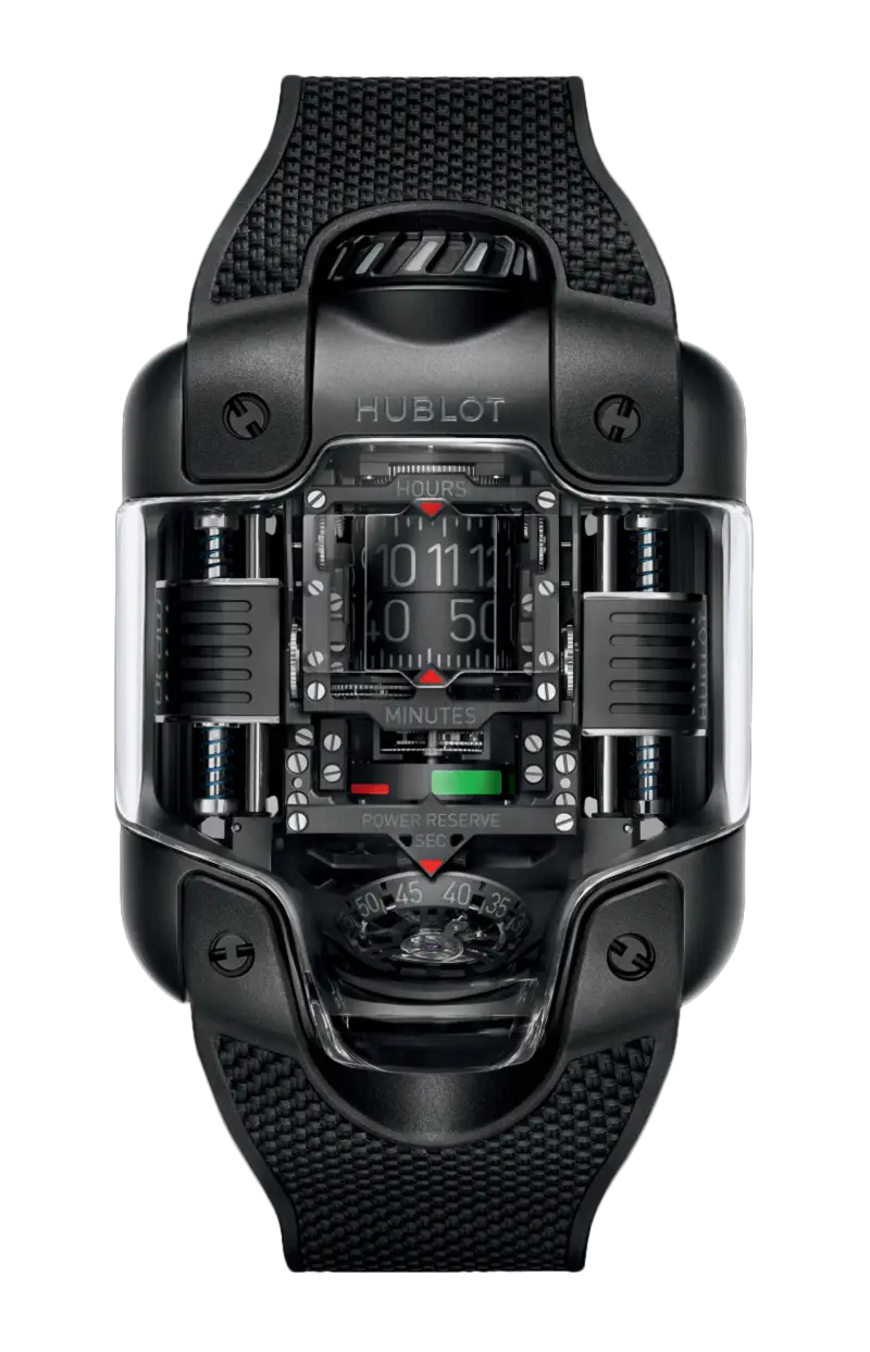 Исключительные часы mp-10 tourbillon weight energy system all black 54,1 x 41,5 мм - лимитированная серия - 910.cx.0000.rx HUBLOT
Исключительные часы mp-10 tourbillon weight energy system all black 54,1 x 41,5 мм - лимитированная серия - 910.cx.0000.rx HUBLOT